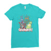 five nights at freddy's celebrate! Ladies Fitted T-Shirt