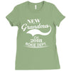 New Grandma 2018 Rokie Dept. Ladies Fitted T-Shirt