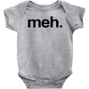 meh geek nerd t shirt funny humor retro Baby Onesie