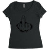 TAKE MY HAND Women's Triblend Scoop T-shirt