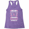 Never Underestimate The Strength Of A Breast Cancer Warrior Racerback Tank