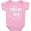 original parts vintage established 1982 perfectly aged Baby Bodysuit