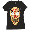 pizskull Ladies Fitted T-Shirt