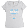 I'm Your Mother's Day Gift Dad Says You're Welcome Baby Boy Women's Triblend Scoop T-shirt