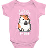 fat life Baby Bodysuit