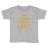 queens are born in 1987 Toddler T-shirt