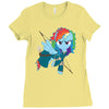 rainbow Ladies Fitted T-Shirt