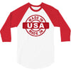 made in usa 3/4 Sleeve Shirt