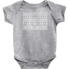 Ugly X mas Design Baby Onesie