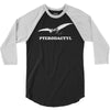 pterodactyl dinosaur 3/4 Sleeve Shirt