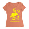 rocky 4 ivan drago homage Women's Triblend Scoop T-shirt