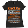 Pisceans Most Difficult Ones To Understand Zodiac Ladies Fitted T-Shirt