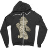 mario text Zipper Hoodie