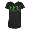 rich melanin Maternity Scoop Neck T-shirt