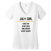 July Girl Women's V-Neck T-Shirt
