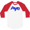 vote aye for scotland scottish yes independence 3/4 Sleeve Shirt
