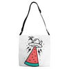 summer alien invasion bright color Adjustable Strap Totes