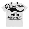 New Gramma 2018 Rokie Dept. All Over Women's T-shirt