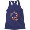 American Flag Q Racerback Tank