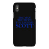 the man,myth,legend scott iPhoneX