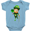 DABBİNG LEPRECHAUN Baby Onesie