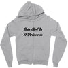 A PRINCESS Zipper Hoodie