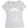 ufo zone 2 Women's Triblend Scoop T-shirt