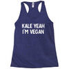 kale yeah i'm vegan Racerback Tank