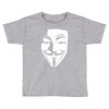v per vendetta face film horror cinema&amp;tv Toddler T-shirt