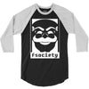 mr. robot tv series banksy fsociety 3/4 Sleeve Shirt
