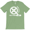 born to cycle forced to work T-Shirt