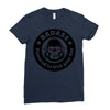 badass bad angry primate 2 Ladies Fitted T-Shirt