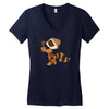lets explore the galaxy Women's V-Neck T-Shirt