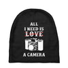 All i Need is Love A Camera Baby Beanies