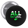 all natural Pin-back button