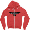 Fly High Zipper Hoodie