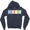 Sarcasm Elements Zipper Hoodie