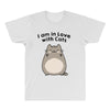 i am in love with cats All Over Men's T-shirt