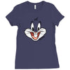 looney tunes bugs Ladies Fitted T-Shirt