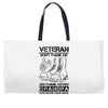 Veteran Don't Thank Me Thank My Grandpa Who Never Came Back Weekender Totes