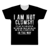 i'm not clumsy it's just the floor All Over Men's T-shirt