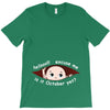 October Peeking Out Baby Boy T-Shirt