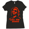 call me snake Ladies Fitted T-Shirt