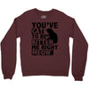 you've cat to be kitten me right meow Crewneck Sweatshirt