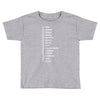 beard length chart Toddler T-shirt
