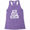 v5 eat sleep shoot Racerback Tank
