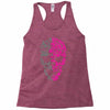 two coloured skull Racerback Tank