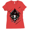 illuminati damage Ladies Fitted T-Shirt