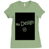 no design fashion Ladies Fitted T-Shirt
