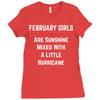 February Girls Ladies Fitted T-Shirt
